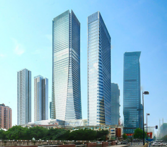 成都锦江区西部国际金融中心写字楼